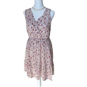 Kaileigh Dress Sleeveless Elastic Waisted Fully Lined Summer Dress Size Small